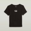 Liten topp med logotyp i mitten Liten topp med logotyp i mitten