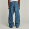 Långa, lösa jeans med fickor