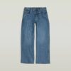 Långa, lösa jeans med fickor
