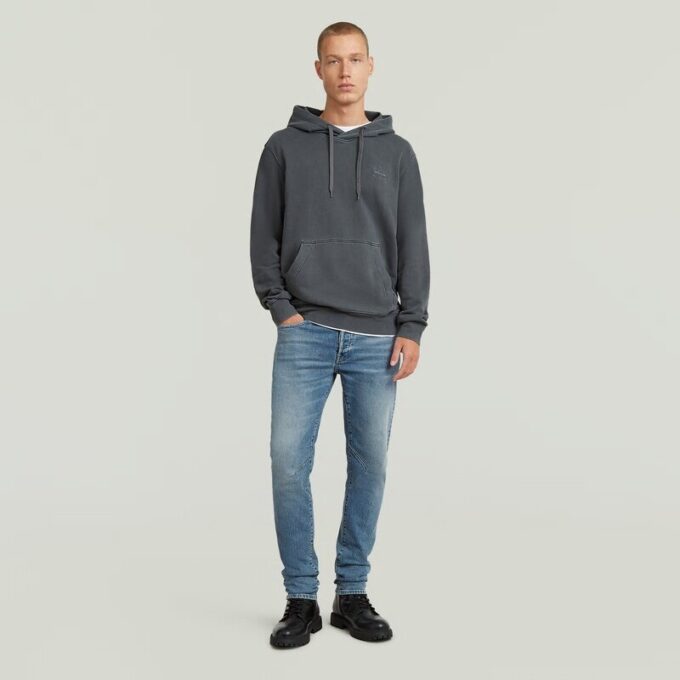 Logotyp Överfärgad Huvtröja