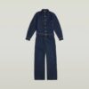 Lös jumpsuit med skärp i 3D Lös jumpsuit med skärp i 3D