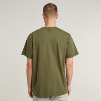 Lös t-shirt med sömdetalj