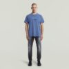 Löst T-shirt med flerfärgad logotyp
