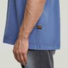 Löst T-shirt med flerfärgad logotyp
