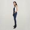 Lynn High Slim Marinblå Overall Lynn High Slim Marinblå Overall