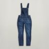 Lynn High Slim Marinblå Overall Lynn High Slim Marinblå Overall