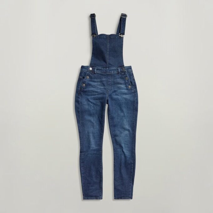 Lynn High Slim Marinblå Overall Lynn High Slim Marinblå Overall