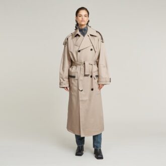 Makroballongtrenchcoat