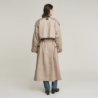 Makroballongtrenchcoat
