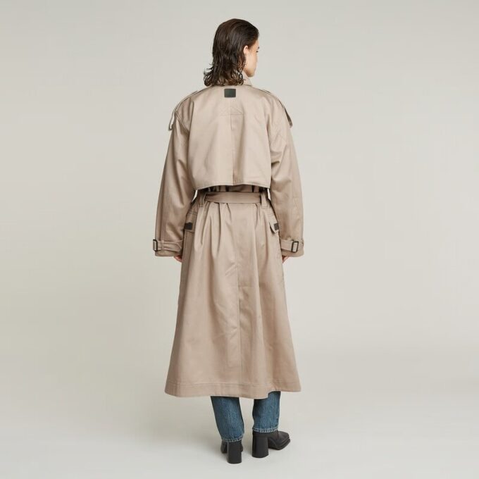 Makroballongtrenchcoat