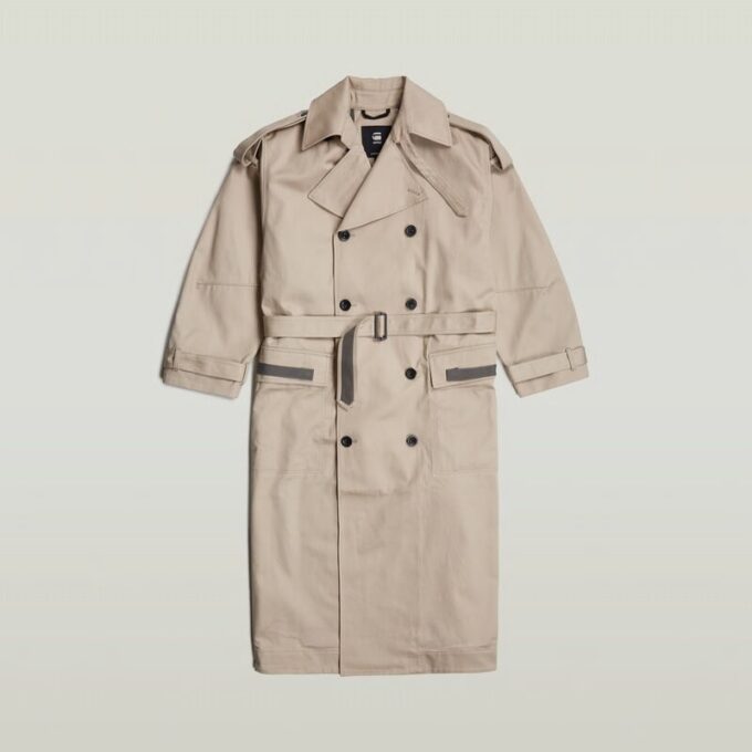 Makroballongtrenchcoat
