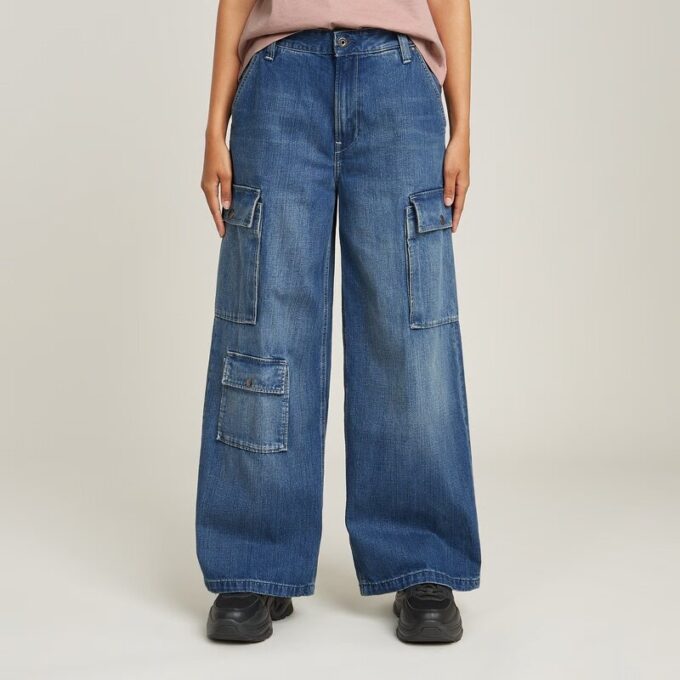 Mega Cargobyxor Denim Mega Cargobyxor Denim