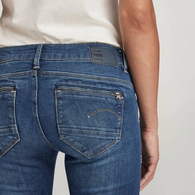 Midge Dragkedja Mellanhöga Skinny Jeans Midge Dragkedja Mellanhöga Skinny Jeans