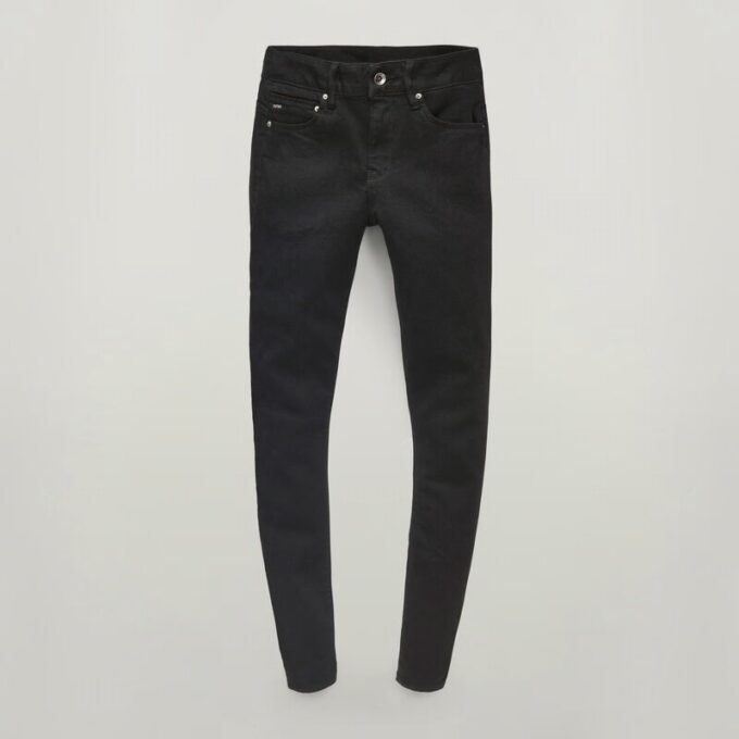 Midge Skinny Jeans med Dragkedja
