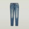Midge Skinny Jeans med Dragkedja