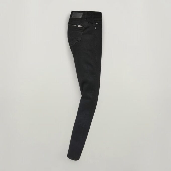 Midge Skinny Jeans med Dragkedja