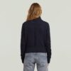 Milano Halv Zip Stickad Milano Halv Zip Stickad