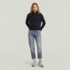 Milano Halv Zip Stickad Milano Halv Zip Stickad