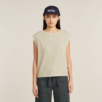 Mini G-Script Logo Overdyed Topp