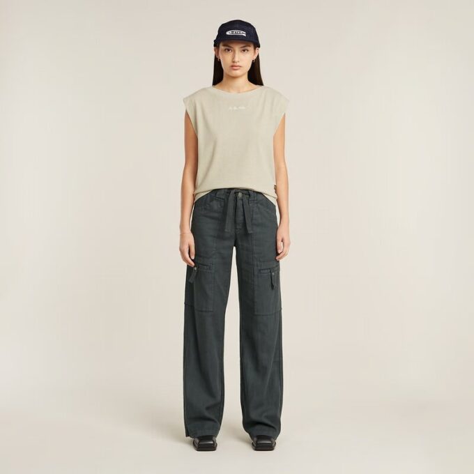Mini G-Script Logo Overdyed Topp Mini G-Script Logo Overdyed Topp