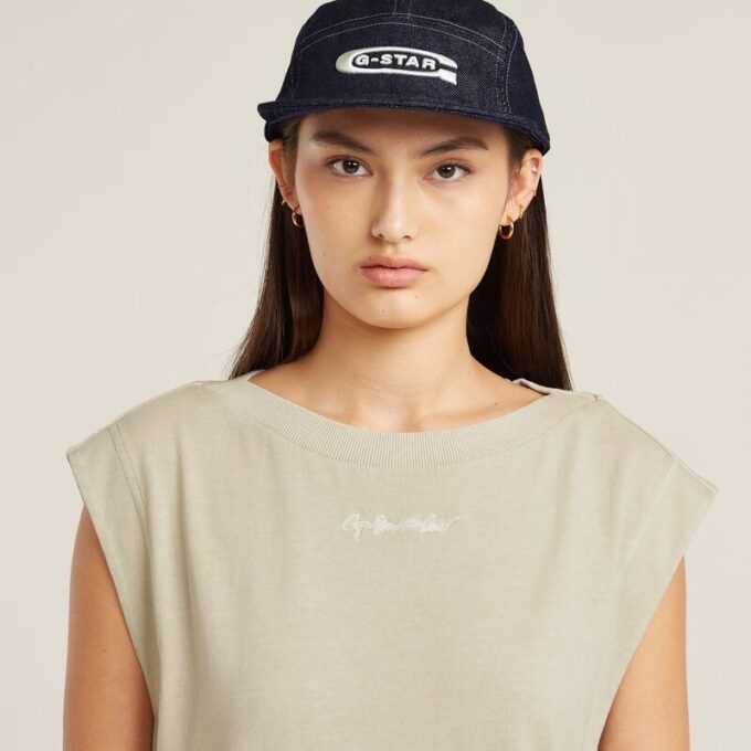 Mini G-Script Logo Overdyed Topp Mini G-Script Logo Overdyed Topp