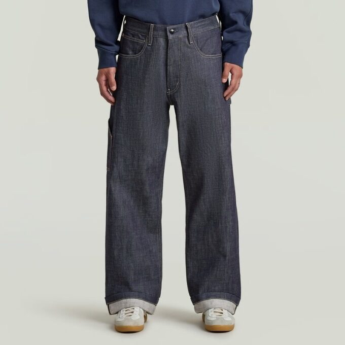 MN Typ 96 Selvedge Lösa Jeans