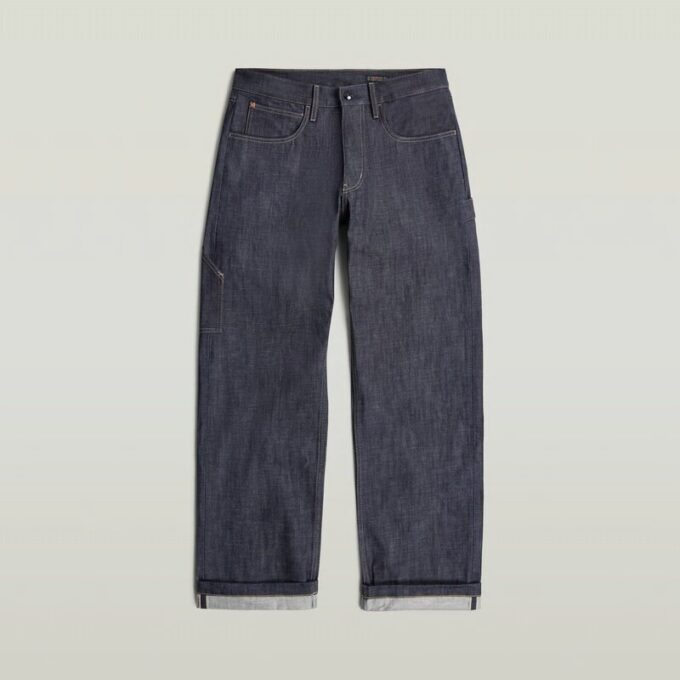 MN Typ 96 Selvedge Lösa Jeans
