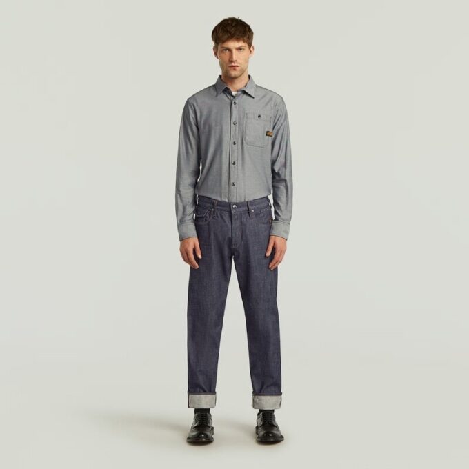 Morry FWD Regular Avsmalnande Selvedge Jeans