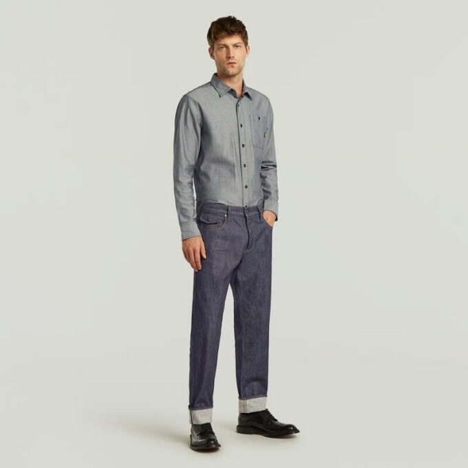 Morry FWD Regular Avsmalnande Selvedge Jeans