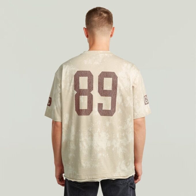 Multifärgad AOP lös t-shirt Multifärgad AOP lös t-shirt