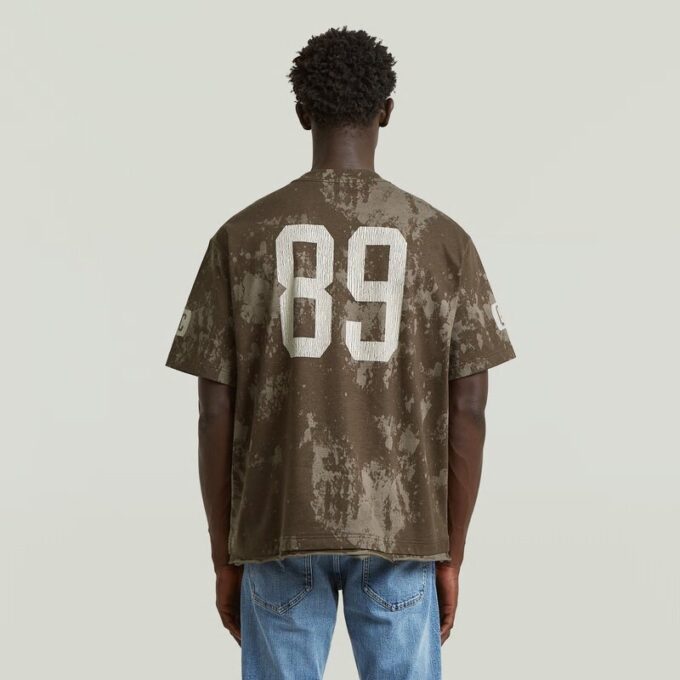 Multifärgad AOP lös t-shirt Multifärgad AOP lös t-shirt
