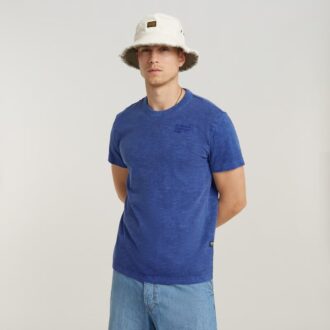 Musa Palm Stencil Pigment Dye T-shirt