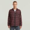 Overshirt med dragkedja och vanlig dragkedja