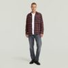 Overshirt med dragkedja och vanlig dragkedja