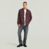 Overshirt med dragkedja och vanlig dragkedja