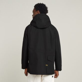 Parkas med flera fickor, ovadderad Parkas med flera fickor, ovadderad