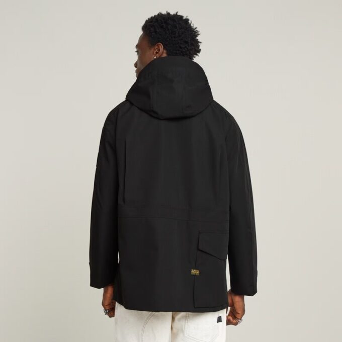 Parkas med flera fickor, ovadderad Parkas med flera fickor, ovadderad