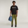 Plisserad chino med avsmalnande passform Plisserad chino med avsmalnande passform