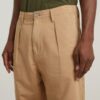 Plisserad chino med avsmalnande passform Plisserad chino med avsmalnande passform