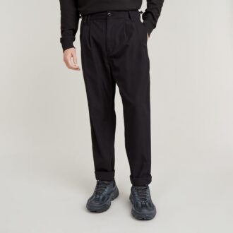 Plisserad Tech Chino Avslappnad Plisserad Tech Chino Avslappnad