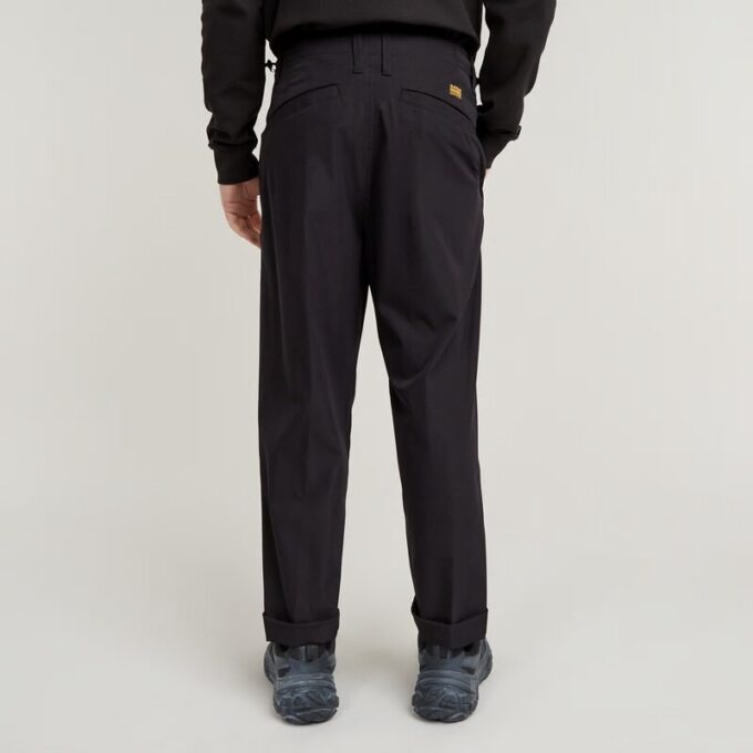 Plisserad Tech Chino Avslappnad