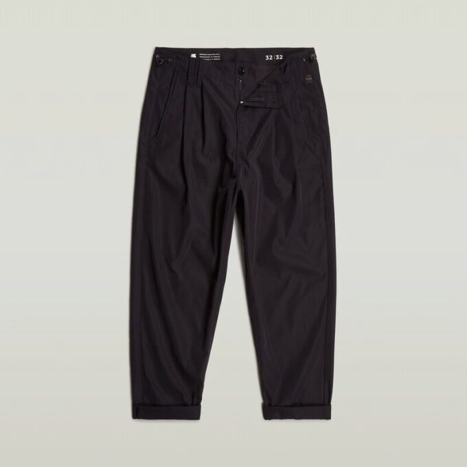 Plisserad Tech Chino Avslappnad