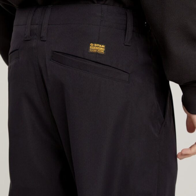 Plisserad Tech Chino Avslappnad
