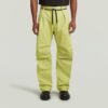 Plisserade 3D-denimbyxor
