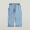 Plisserade 3D-denimjeans Plisserade 3D-denimjeans