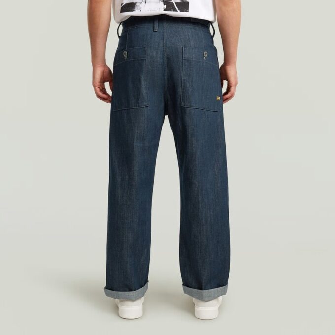 Plisserade Chino Relaxed Neo Raw Jeans Plisserade Chino Relaxed Neo Raw Jeans