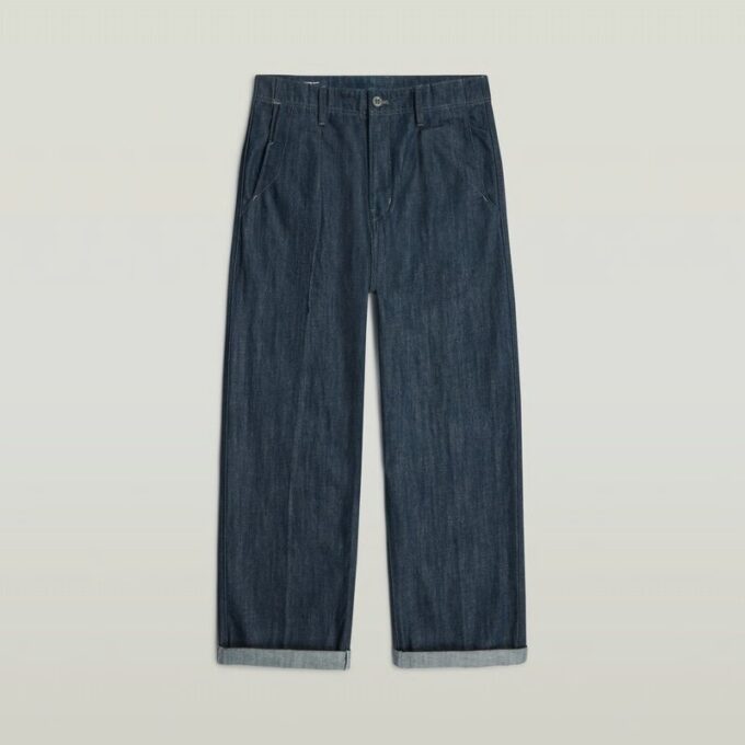 Plisserade Chino Relaxed Neo Raw Jeans Plisserade Chino Relaxed Neo Raw Jeans
