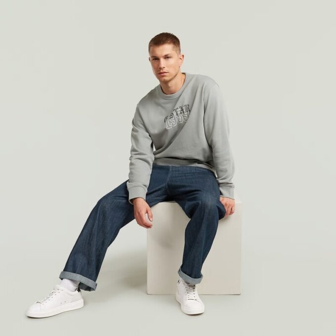 Plisserade Chino Relaxed Neo Raw Jeans Plisserade Chino Relaxed Neo Raw Jeans