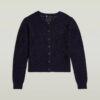 Pointelle Cardigan Stickad Pointelle Cardigan Stickad