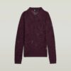 Pointelle Slim Knit Polo Pointelle Slim Knit Polo